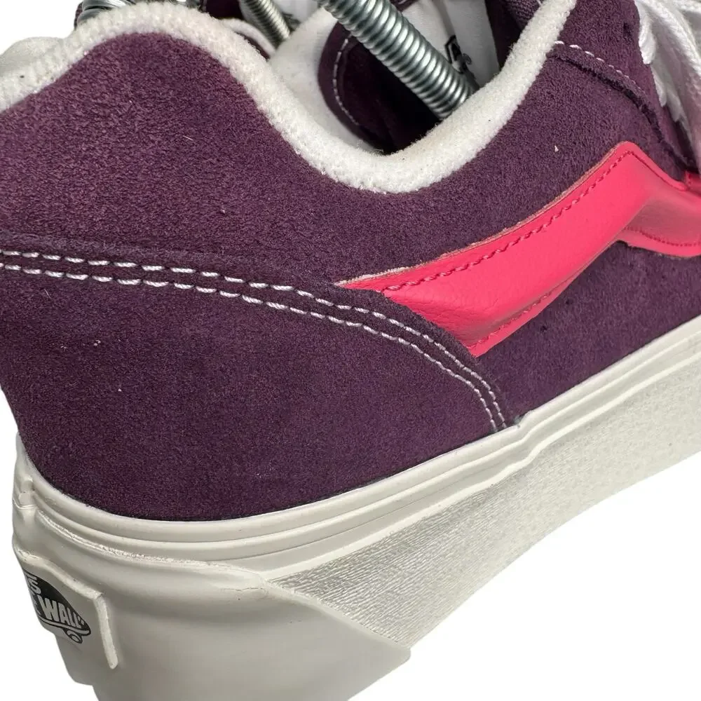 Vans Knu Stack Platform Sneakers Lollipop Purple Chunky Shoes Womens 9